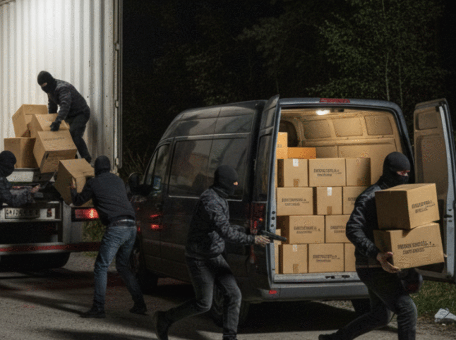 Highway Container Loot Group, Busted in India